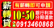 薪轉貸 有薪轉即可申請